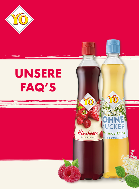 Headerbild YO Sirup unsere FAQ's
